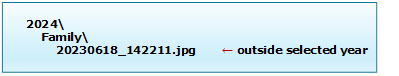 DedupTool date range year
